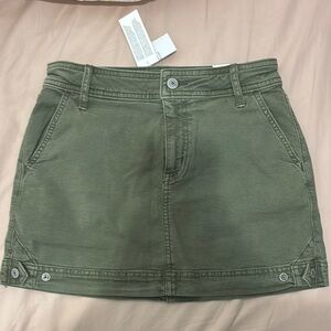American Eagle Outfitters Khaki Mini Skirt